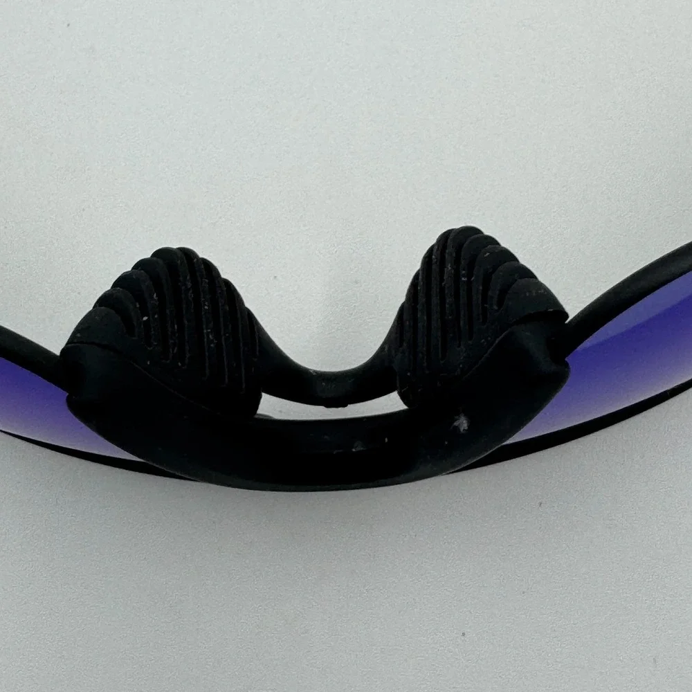 Nike Show X1 Sport Sunglasses Black Blue NWT